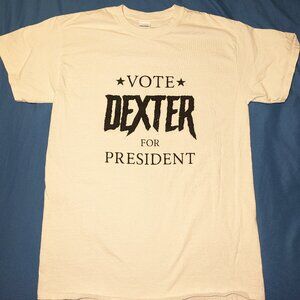 Dexter Morgan Vote Dexter for President White T-shirt